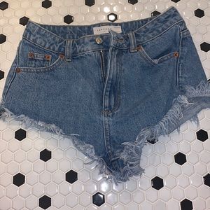 top shop short shorts